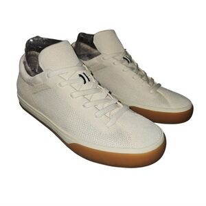 Rothys Women's Lace Up Sneaker In Blonde Size 8 EXCELLENT CONDITION!